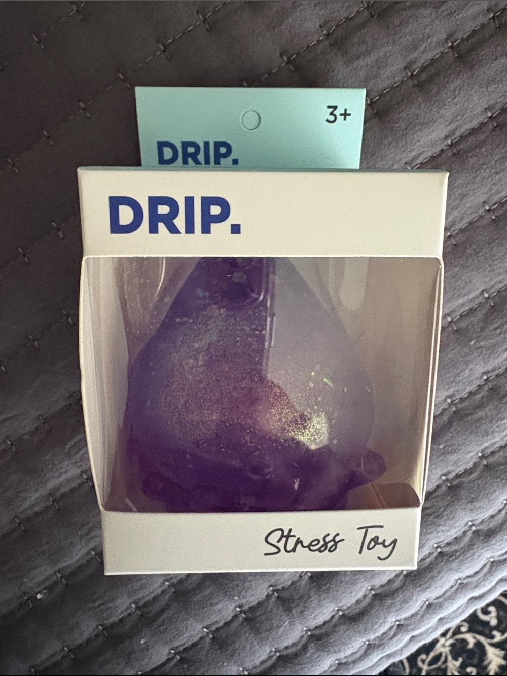 Purple Kids Stress Toy - Squeezable Sensory Play